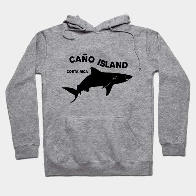 Shark Diving Caño Island - Costa Rica Hoodie by TMBTM